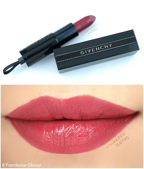 givenchy rouge satin lipstick|Givenchy lip gloss interdit.